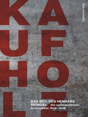 cover image of Das Beil des Henkers Reindel